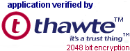 AIR Applications signed by thawte
