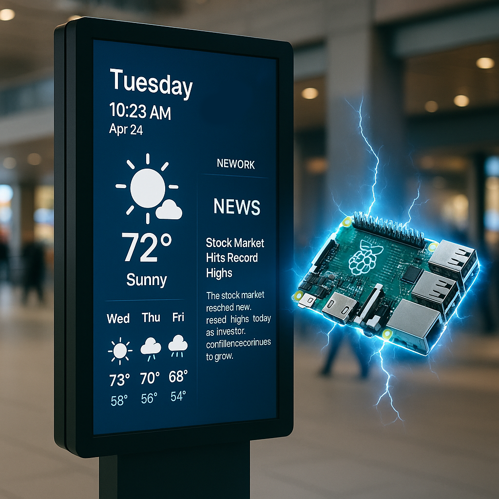 Raspberry Pi Digital Signage