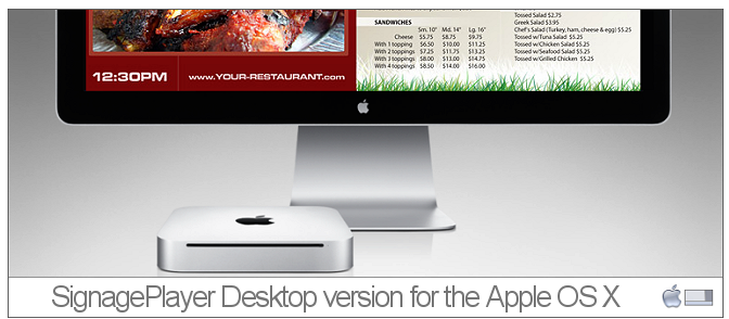 Digital Signage for Mac